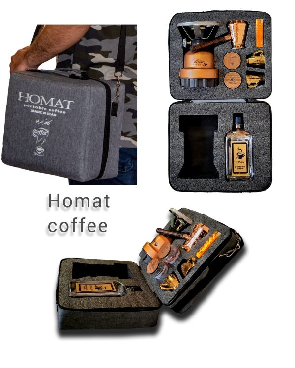 کیف پک قهوه ترک مسافرتی مدل t11 مسی مناسب کمپ و هدیه کادو